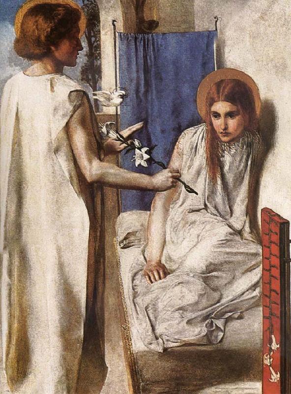 Dante Gabriel Rossetti Ecce Ancilla Domini i